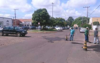 Avenidas de Três Lagoas recebem serviço de recuperação asfáltica