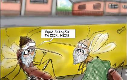 A estação da N.O.B. tá 'zica'