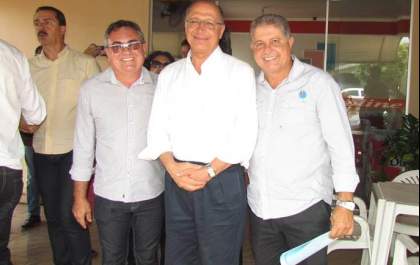 Prefeito José Celio participa de encontro Alckmin em Sud Mennucci