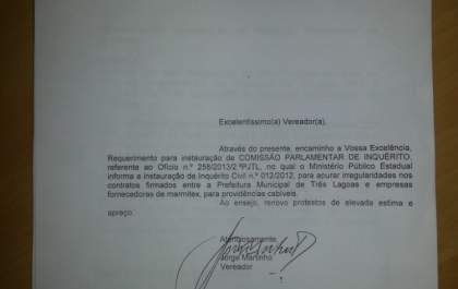 Caso marmitex causa discussão calorosa durante sessão extraordinária