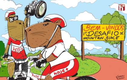 Já começou o 1º Desafio de Mountain Bike