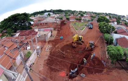 Obras de galerias do PAC2 no Jardim Europa chegam aos 75%