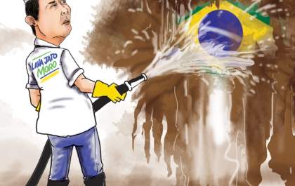 Lava Jato do Moro no Dia Mundial da Àgua