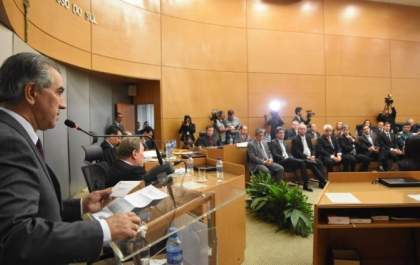 Reinaldo destaca independência do MPE em posso do novo procurador geral de justiça