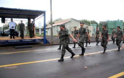 Tiro de Guerra do Governo de Andradina recebe visita de orientação técnica