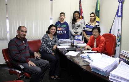 Jamil recebe visita de coordenadora do Polo Andradina do Projeto Guri