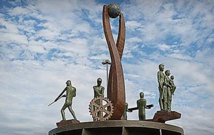 Novo monumento de Adélio Sarro em Ilha Solteira será para “visualização” e não para “visitação”
