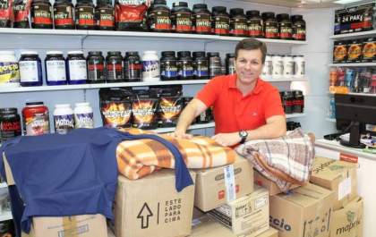 Empresário aquece o coração de andradinenses por mais um ano