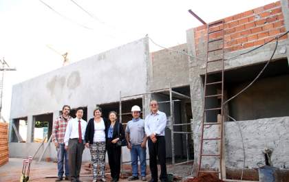 Jamil acompanha avanço de obras da reforma e ampliação do Maria Vera