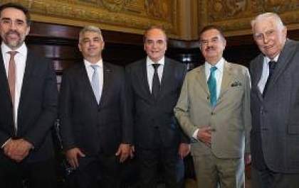 Dr Ademar Gomes se reúne com o presidente do Tribunal de Justiça de São Paulo