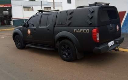GAECO cumpre mandados contra organização criminosa em Três Lagoas