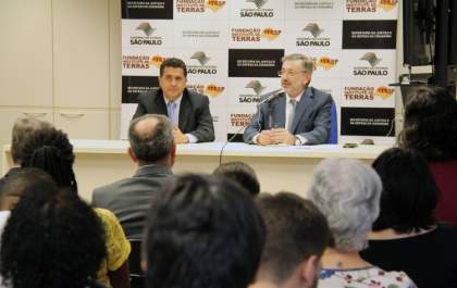 Secretário da Justiça visita sede da Fundação Itesp