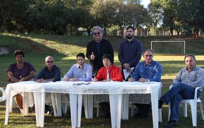 Jamil assina contrato para obra de iluminação e alambrado no campo do CSU