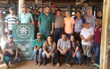 SRA e Senar realizaram curso de inseminação artificial