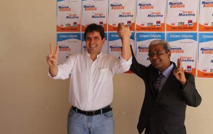 Maurício anuncia Jorge Máximo como pré-candidato a vice