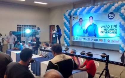Convenção homologa candidatura de Jorge Martinho para prefeito e Fabrício Venturoli para vice