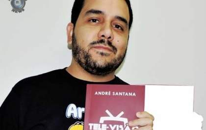 Jornalista ilhense lança livro sobre televisão brasileira