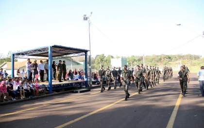 Tiro de Guerra do Governo de Andradina comemora o Dia do Soldado