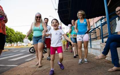 Caminha da Gabi é uma marcha de superação