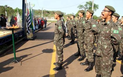 Tiro de Guerra do Governo de Andradina comemora o 7 de setembro