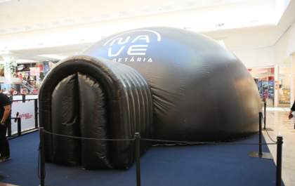 Nave Planetária chega ao Riopreto Shopping