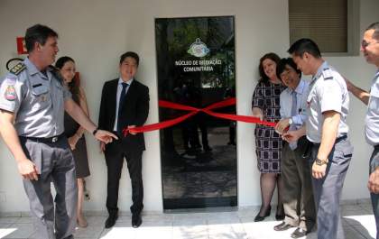 Governo de Andradina participa de inauguração do Núcleo de Mediação Comunitária do 28º BPMI