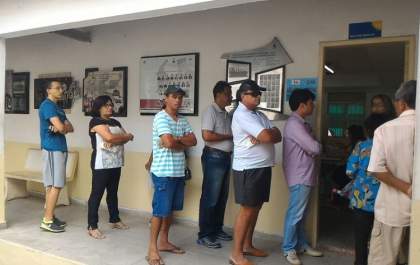 O movimento nos colégios estaduais em Três Lagoas segue tranquilo