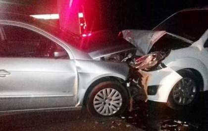 Acidente na rodovia dos Barrageiros deixa 5 feridos