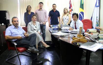Jamil recebe engenheira da Polícia Científica para acompanhamento final do IC e IML