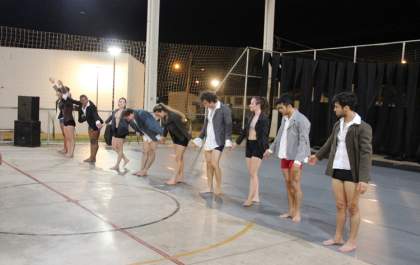 Praça CEU teve espetáculo de dança na parceira do Governo de Andradina e Circuito Cultural Paulista