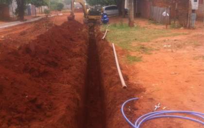 Rede de água é modernizada no Bairro Urubupungá