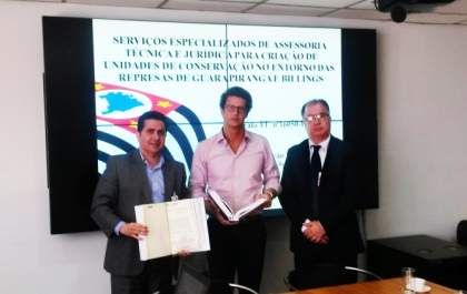 Secretaria do Meio Ambiente recebe estudo fundiário das represas Billings e Guarapiranga produzido pelo Itesp