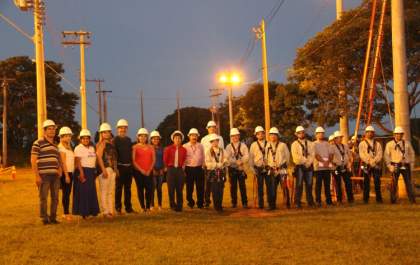 Jamil participa de aula inaugural da turma noturna da Escola de Eletricista
