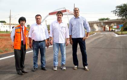 Jamil acompanha abertura histórica de prolongamento da Guanabara
