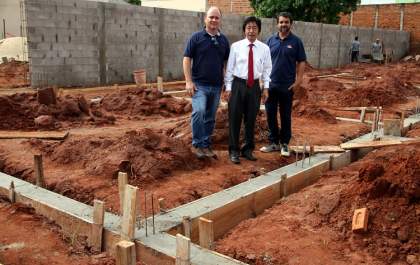 Avança construção da nova creche da Vila Mineira