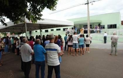 José Célio inaugura Unidade Básica de Saúde em Murutinga do Sul