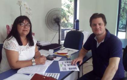 Presidente da Câmara também procura se inteirar do funcionamento da administração municipal