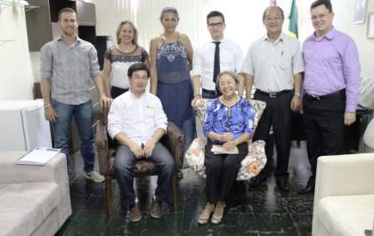 Tamiko recebe nova diretoria da ACIA