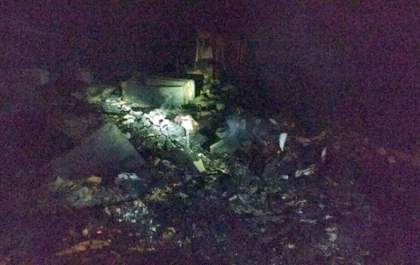 Homem morre carbonizado, após residência pegar fogo