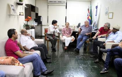 Tamiko recebe visita do deputado federal José Mentor