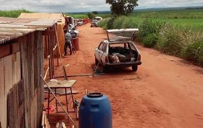 Sem Terras ocupam fazenda na região de Andradina