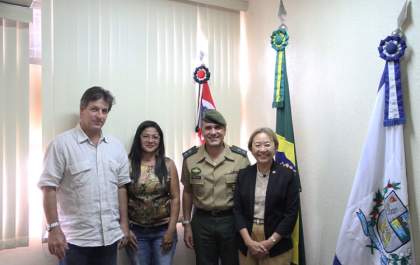 Tamiko faz juramento e toma posse como presidente da Junta do Serviço Militar