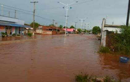 Em minutos, temporal causa muitos prejuízos em Nova Independência