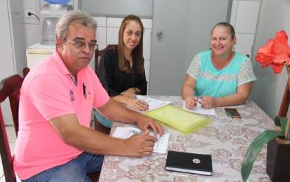 Prefeito Gilson Pimentel (PSDB) apresenta novos gestores do Transporte Escolar de Murutinga do Sul