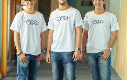 Rafael, Gabriel e Pedro: Senhores do seu futuro. Três jovens que estão colhendo os frutos do seu foco, determinação e esforço