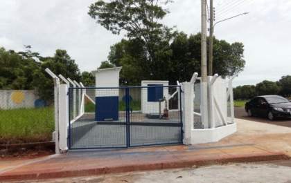 Águas de Andradina reforma o Sistema da Cohab São João