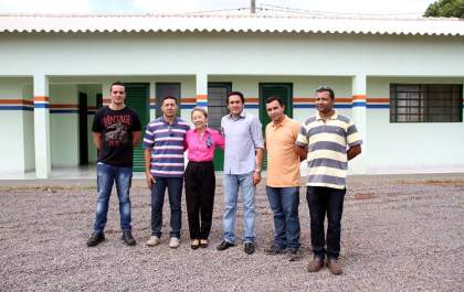 Tamiko acompanha entrega da obra da Central de Distribuição de Alimentos