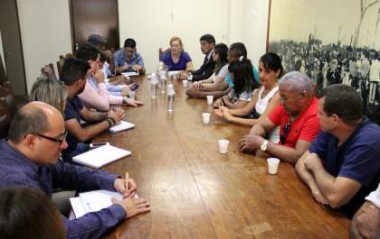 Governo de Andradina recebe diretoria do Sindicato dos Servidores Públicos