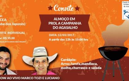 Almoço do Fundo Social de Solidariedade acontece neste domingo