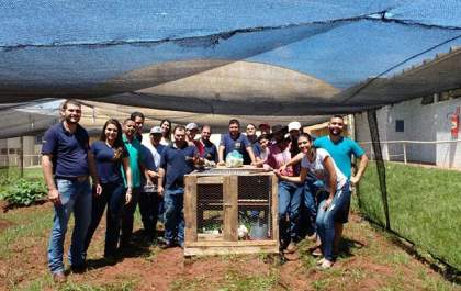 Galinheiro movel é desenvolvido por alunos da Agronomia